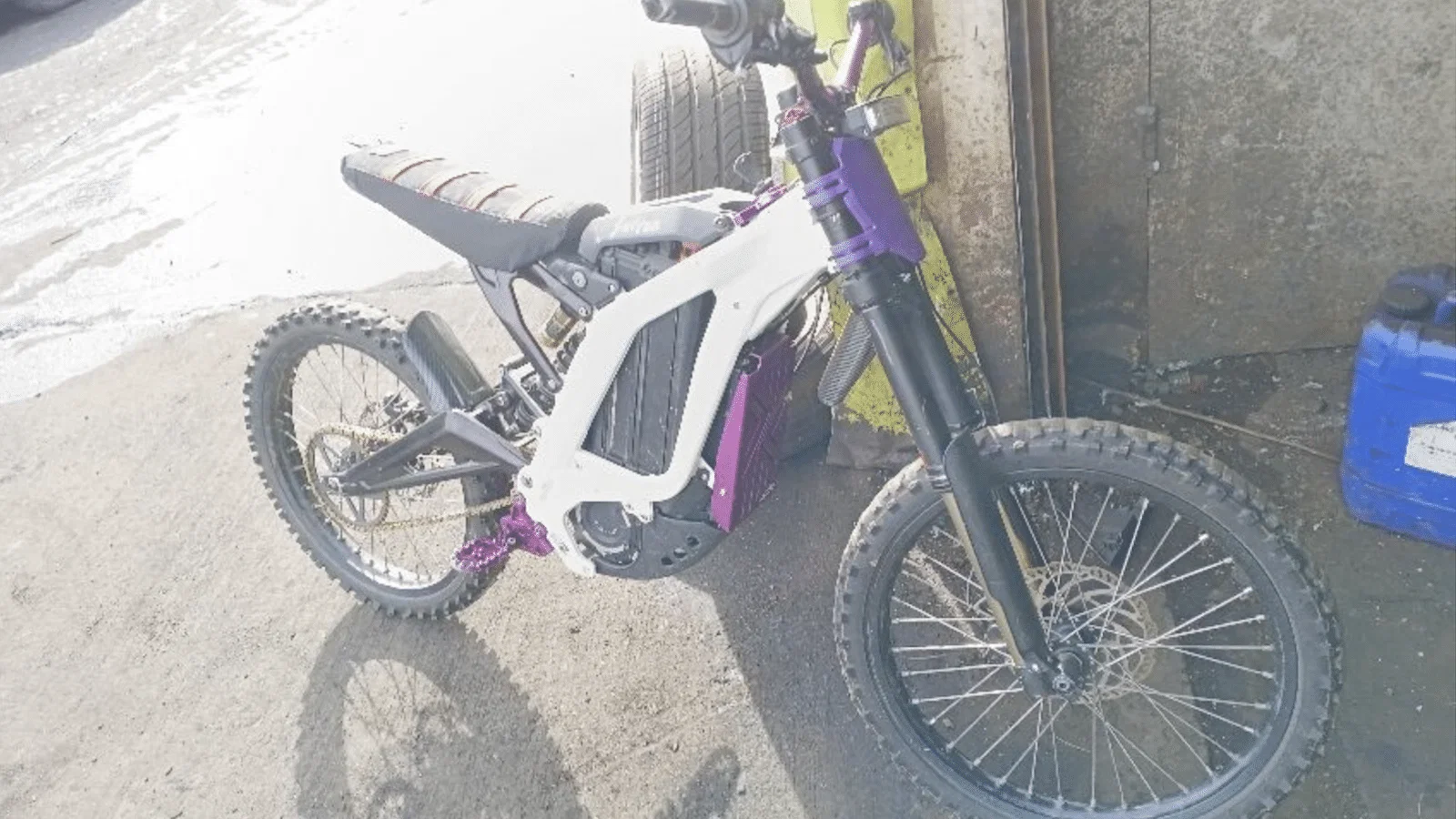 A Sur-Ron being sold through a UK auction site