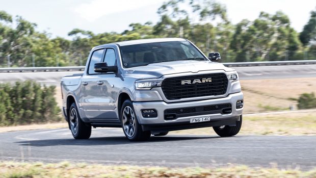 2025 Ram 1500 vorne 3/4
