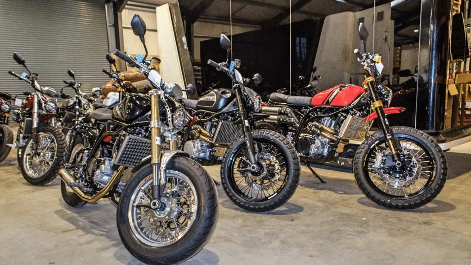 CCM motorcycles. Credit: Gateway Auctions/Facebook.