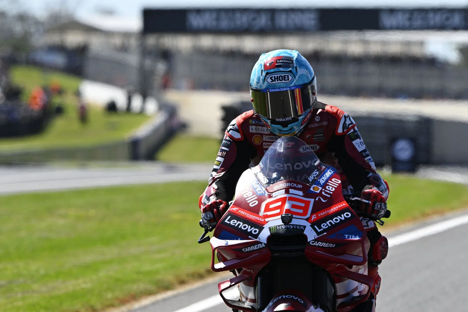 Marc Marquez auf Phillip Island. Bildnachweis: Gold und Gans.