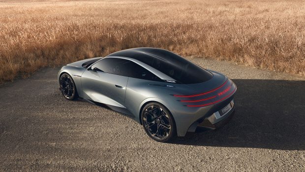 Das Peugeot RCZ Vision-Konzept verwandelt ein Coupé in einen 1000-Volt-Grand-Tourer mit 600 km Reichweite
